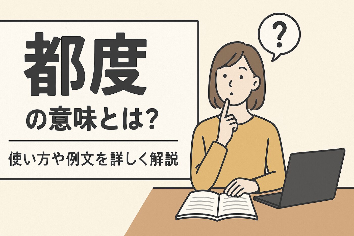 「都度」の 意味とは？使い方や例文を詳しく解説