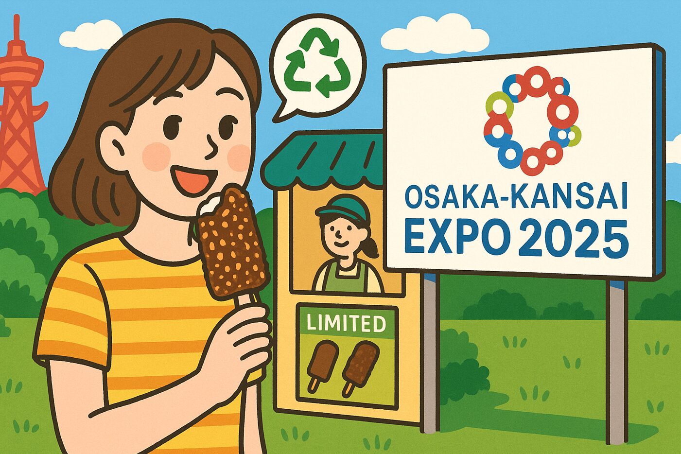 大阪・関西万博でブラックモンブランを味わう！限定スイーツと環境配慮