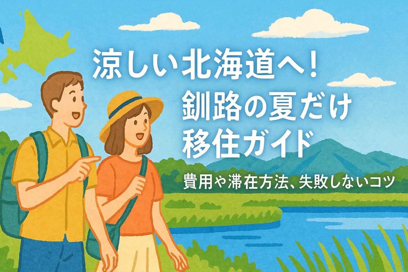 涼しい北海道へ！釧路の夏だけ移住ガイド｜費用や滞在方法、失敗しないコツ