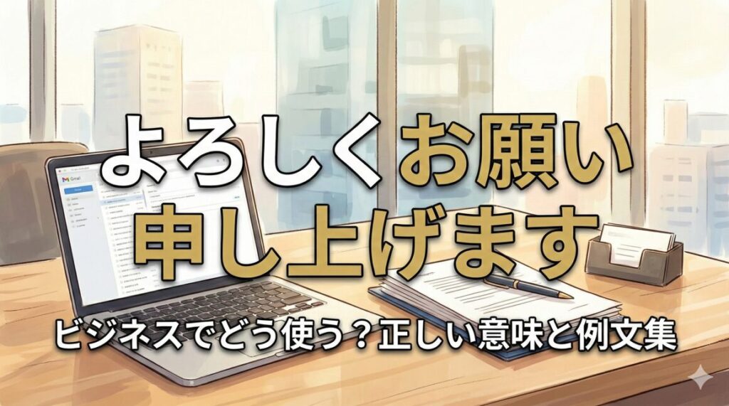 よろしくお願い申し上げますはビジネスでどう使う？正しい意味と例文集